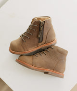 Laced Boot in Walnut